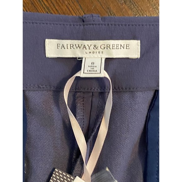 NWT Fairway & Greene Ladies Megan Golf Short- Twilight- Size 8 - Picture 5 of 6